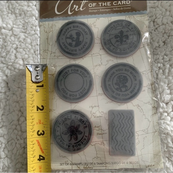 Hero Arts Clings Stamps Set of 5 New in Packages Black Rubber Creative - Picture 4 of 8